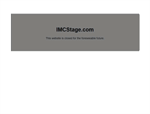 Tablet Screenshot of imcstage.com